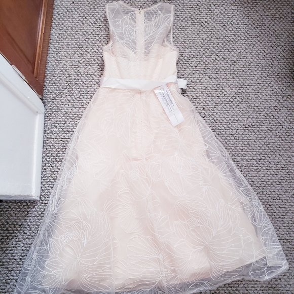 BCBG Embroidered Illusion Dress - Picture 6 of 8